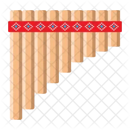 Mexican pan flute  Icon