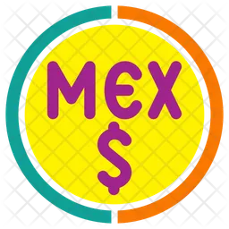 Mexican Peso Symbol  Icon