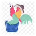 Mexican Rooster  Icon