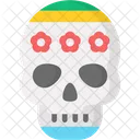 Mexican Skull Icon