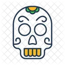 Mexican Skull Skull Desgined Skull Icon