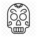 Mexican Skull Skull Desgined Skull Icon