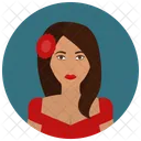 Mexican Woman Avatar Icon