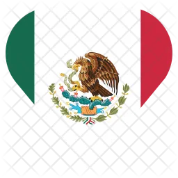 México Flag Ícone