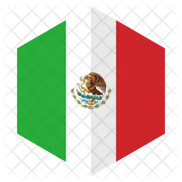 México Flag Icono