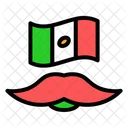 Mexico Beard  Icon