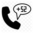 Mexico Country Code Phone Icon