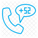 Mexico Country Code Phone Icon