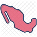 Mexico Map Map Country Map Icon
