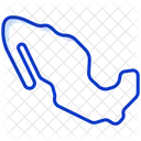 Mexico Map Map Country Map Icon