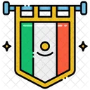 Mexico Pennant Mexico Flag Mexico Icon
