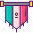 Mexico Pennant  Icon