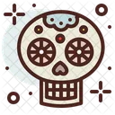 Mexikanischer Totenkopf  Symbol