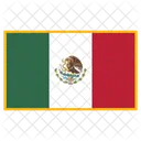 Mexiko Flagge Land Symbol