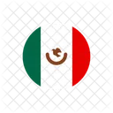 Mexiko Landesflagge Flagge Symbol