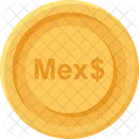 Mexikanische Peso Munze Munzen Wahrung Symbol