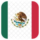 Mexique Drapeau Icône