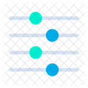 Ecualizador Mezcla Configuracion Icon