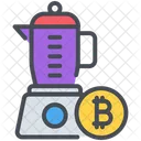 Bitcoin Criptomoneda Mezclador Icono