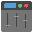 Mezclador De Sonido Ecualizador Configuracion Icono