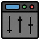 Mezclador De Sonido Ecualizador Configuracion Icono