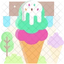 Mezclar helado  Icon