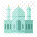 Mezquita Edificio Islamico Icono