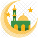 Mezquita Edificio Islamico Icono