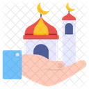 Mezquita Masjid Lugar De Culto Icono