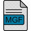 Mfg Arquivo Formato Ícone