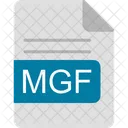 Mfg Archivo Formato Icono