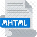 Mhtml Mhtml File Mhtml Format Icon