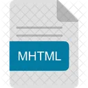 Mhtml Archivo Formato Icono