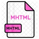 Mhtml File Doc Icon