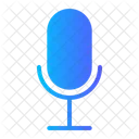 Mic Podcast Audio Icon