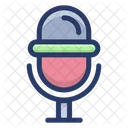Mic Electronic Microphone Recorder Icon