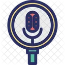 Interface Microphone Recognition Icon