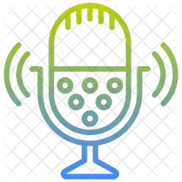 Singing Mic  Icon