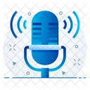 Mic Microphone Speaker Icon