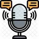 Microphone Voice Control Icon