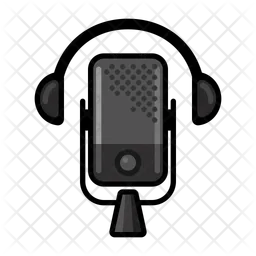 Mic headphones  Icon