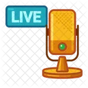 Mic Live Sound Microphone Icon