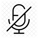 Mic Microphone Mute Icon