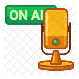 Mic on air  Icon