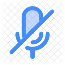 Mic Slash  Icon