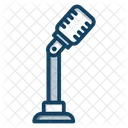 Mic Stand Singing Mic Microphone Stand Icon