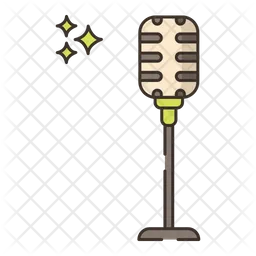 Mic Stand  Icon