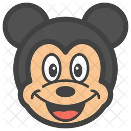 Mickey Mouse Emoji Icon