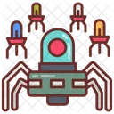 Micro Bot Robot Technical Machine Icon
