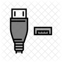 Micro Cable  Symbol